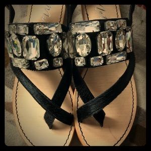 Rhinestone Sandals
